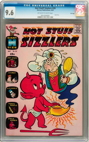 HOT STUFF SIZZLERS #20, CGC 9.6 NM+