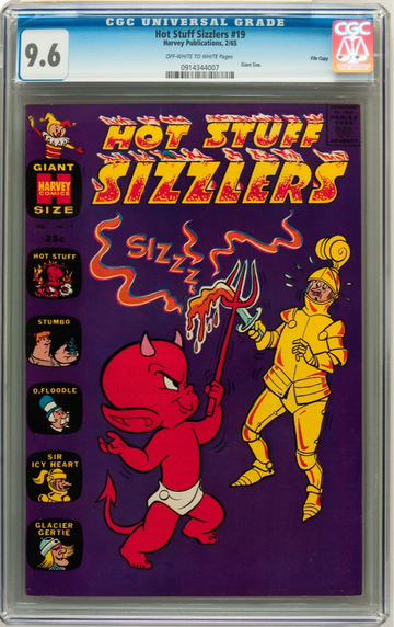 HOT STUFF SIZZLERS #19, CGC 9.6 NM+