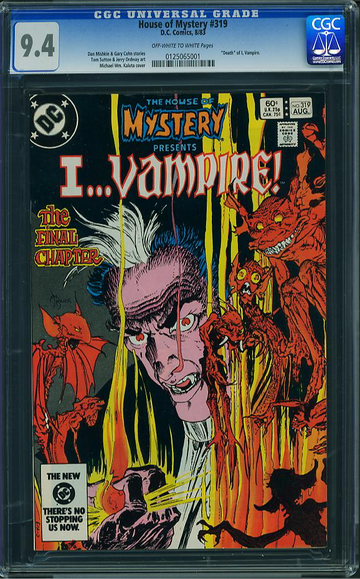 HOUSE OF MYSTERY #319, CGC 9.4 NM