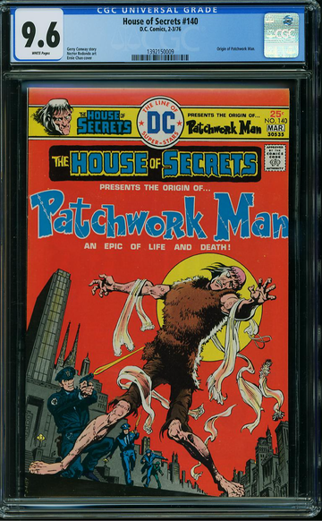 HOUSE OF SECRETS #140, CGC 9.6 NM+