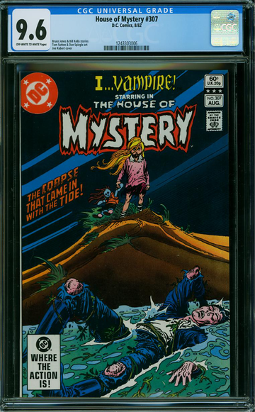 HOUSE OF MYSTERY #307, CGC 9.6 NM+