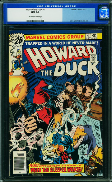 HOWARD THE DUCK #4, CGC 9.4 NM