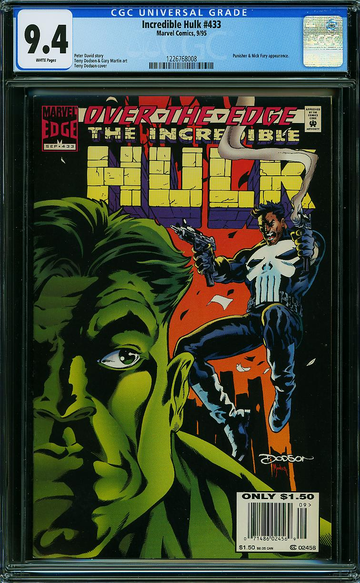 INCREDIBLE HULK #433, CGC 9.4 NM