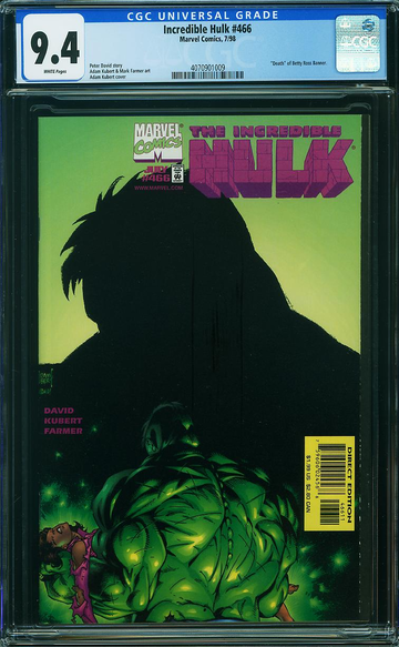 INCREDIBLE HULK #466, CGC 9.4 NM
