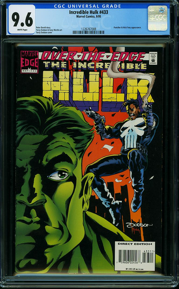 INCREDIBLE HULK #433, CGC 9.6 NM+