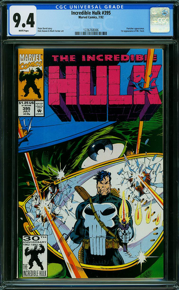 INCREDIBLE HULK #395, CGC 9.4 NM