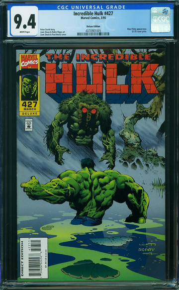INCREDIBLE HULK #427, CGC 9.4 NM