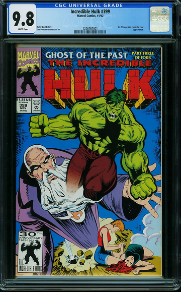 INCREDIBLE HULK #399, CGC 9.8 NM/MT -- HIGHEST GRADED!