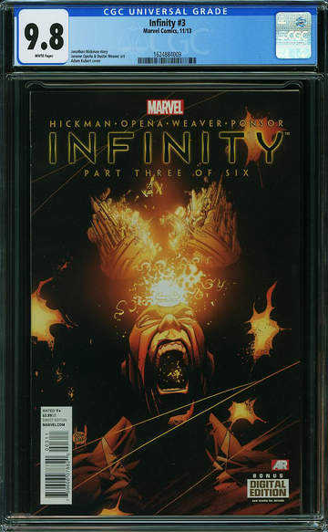 INFINITY #3, CGC 9.8 NM/MT -- HIGHEST GRADED!