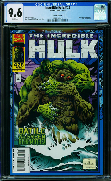 INCREDIBLE HULK #428, CGC 9.6 NM+