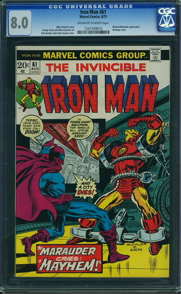 IRON MAN #61, CGC 8.0 VF