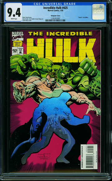 INCREDIBLE HULK #425, CGC 9.4 NM