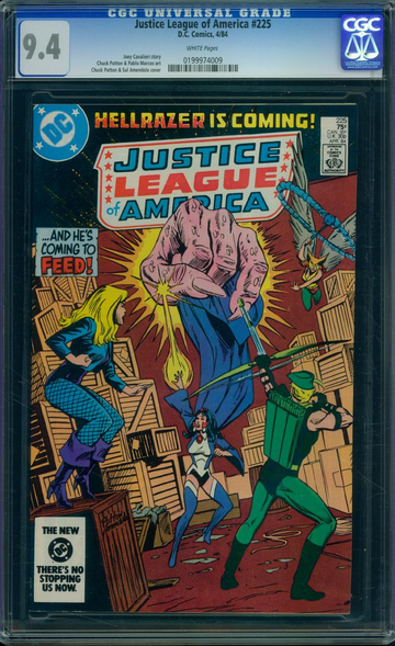 JUSTICE LEAGUE OF AMERICA #225, CGC 9.4 NM