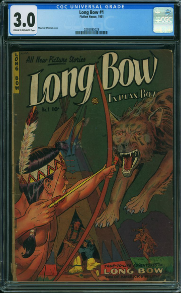LONG BOW #1, CGC 3.0 GVG