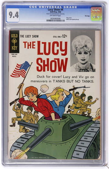 LUCY SHOW #4, CGC 9.4 NM -- FILE COPY