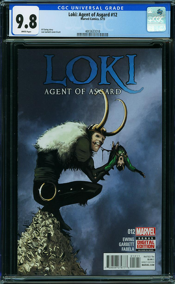 LOKI: AGENT OF ASGARD #12, CGC 9.8 NM/MT -- HIGHEST GRADED