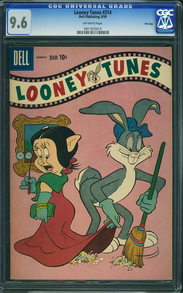 LOONEY TUNES #214, CGC 9.6 NM+ -- FILE COPY