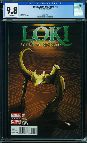 LOKI: AGENT OF ASGARD #11, CGC 9.8 NM/MT -- HIGHEST GRADED