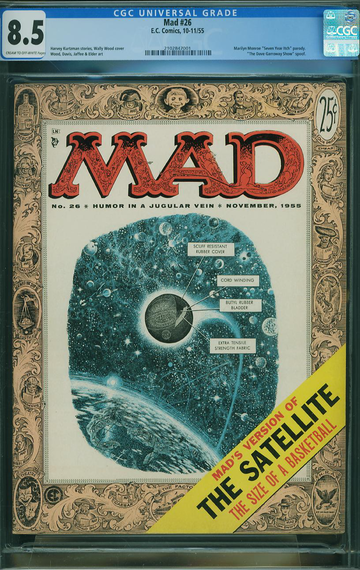MAD #26, CGC 8.5 VF+