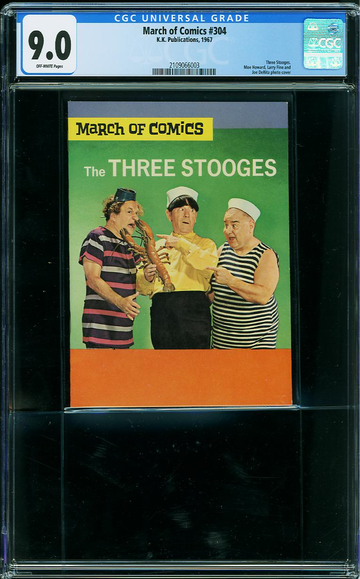 MARCH OF COMICS #304, CGC 9.0 VFNM
