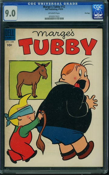 MARGE'S TUBBY #12, CGC 9.0 VFNM