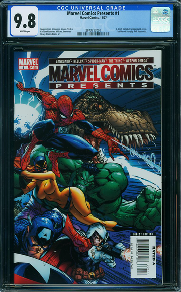 MARVEL COMICS PRESENTS v2007 #1, CGC 9.8 NM/MT