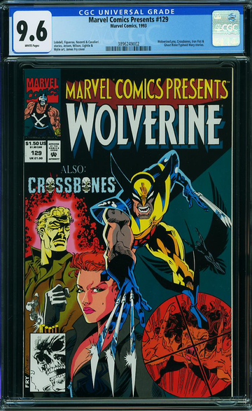 MARVEL COMICS PRESENTS #129, CGC 9.6 NM+