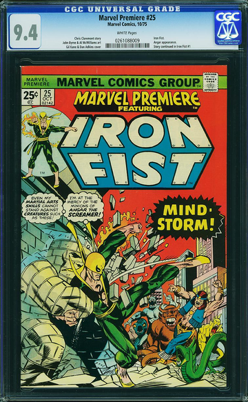 MARVEL PREMIERE #25, CGC 9.4 NM