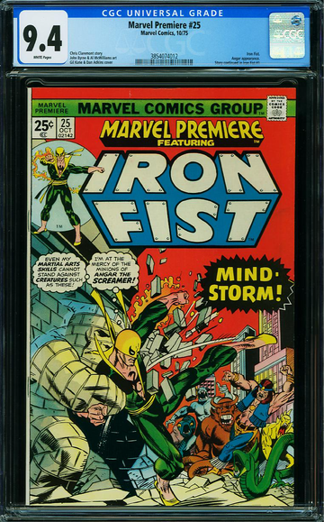 MARVEL PREMIERE #25, CGC 9.4 NM