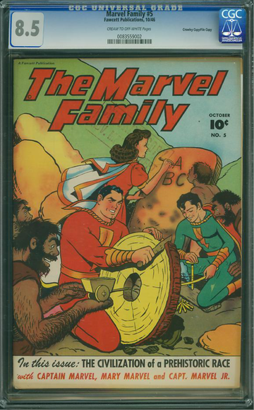 MARVEL FAMILY #5, CGC 8.5 VF+