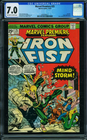 MARVEL PREMIERE #25, CGC 7.0 FVF