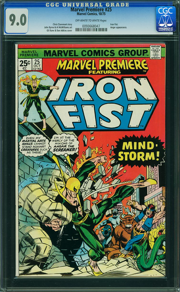 MARVEL PREMIERE #25, CGC 9.0 VFNM