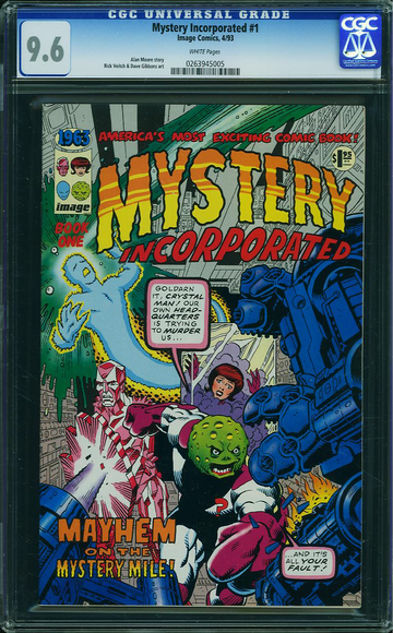 MYSTERY INCORPORATED #1, CGC 9.6 NM+