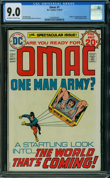 OMAC #1, CGC 9.0 VFNM