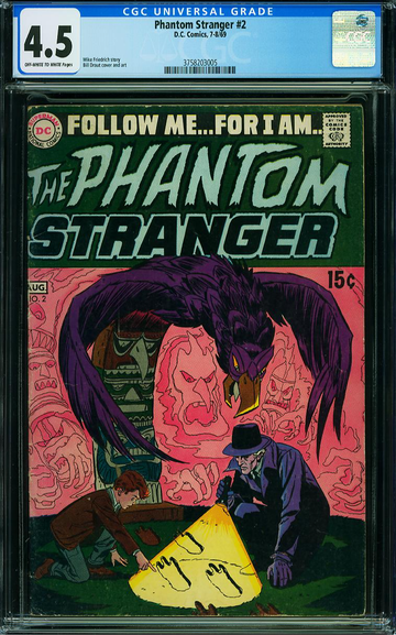 PHANTOM STRANGER #2, CGC 4.5 VG+