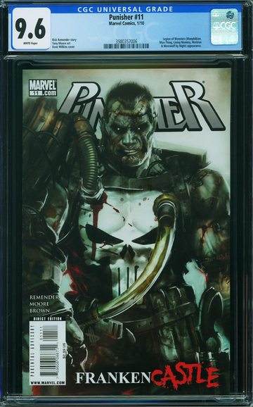 PUNISHER v2009 #11, CGC 9.6 NM+