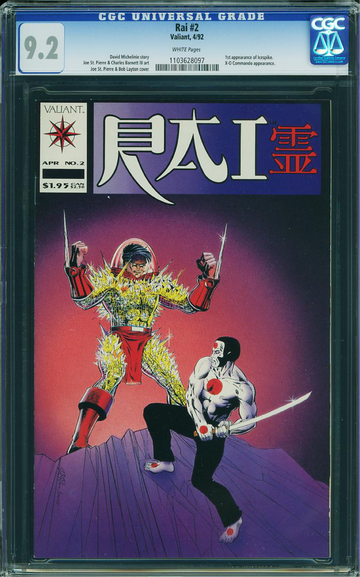 RAI #2, CGC 9.2 NM-