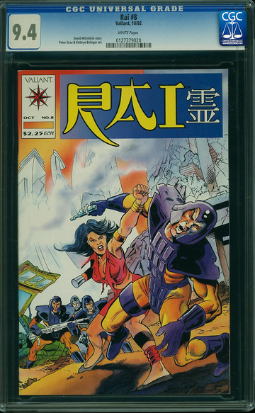 RAI #8, CGC 9.4 NM