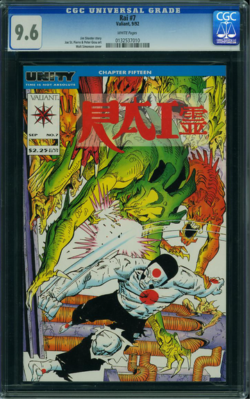 RAI #7, CGC 9.6 NM+