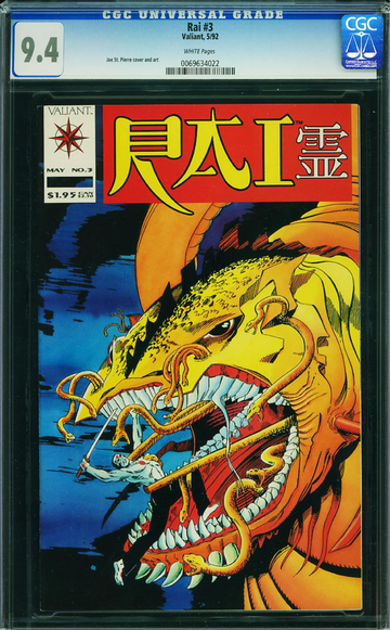 RAI #3, CGC 9.4 NM
