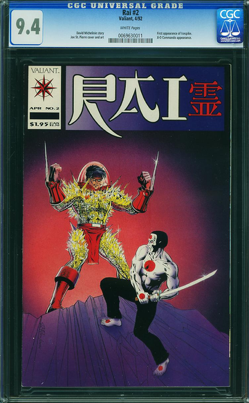 RAI #2, CGC 9.4 NM