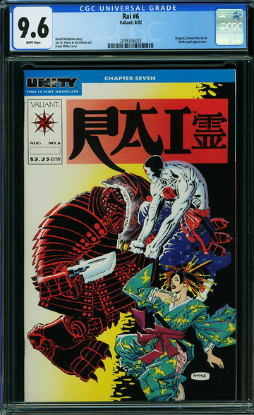 RAI #6, CGC 9.6 NM+