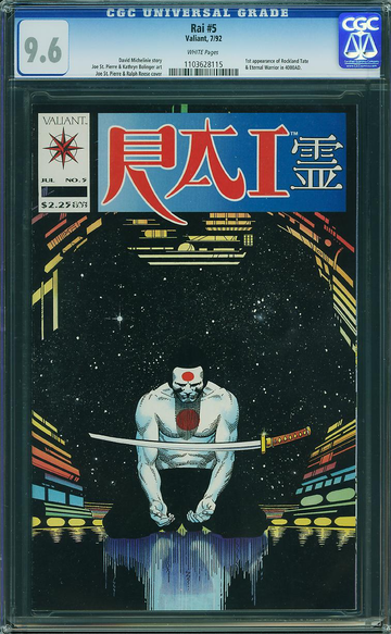 RAI #5, CGC 9.6 NM+