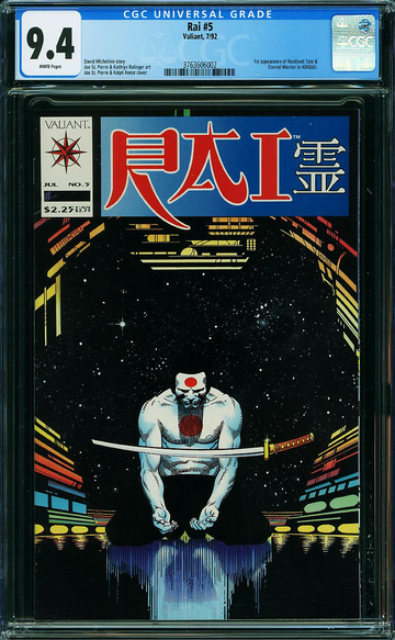 RAI #5, CGC 9.4 NM