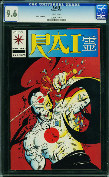 RAI #1, CGC 9.6 NM+