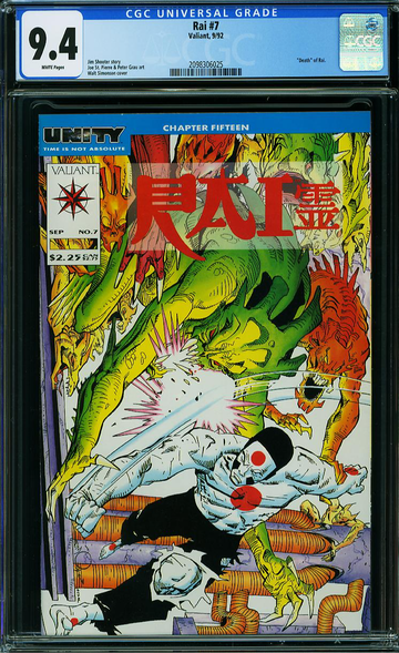 RAI #7, CGC 9.4 NM