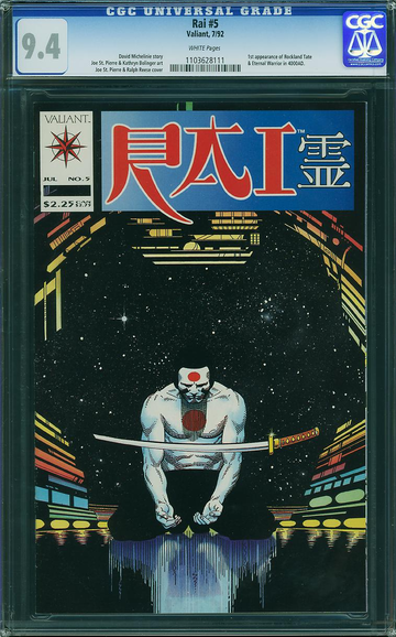 RAI #5, CGC 9.4 NM