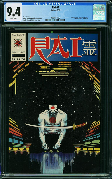 RAI #5, CGC 9.4 NM