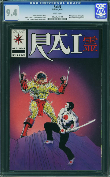 RAI #2, CGC 9.4 NM