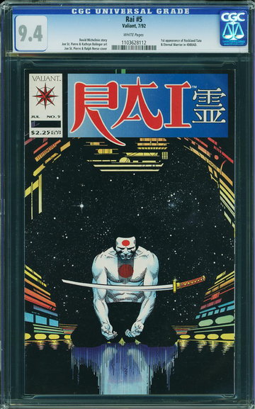 RAI #5, CGC 9.4 NM